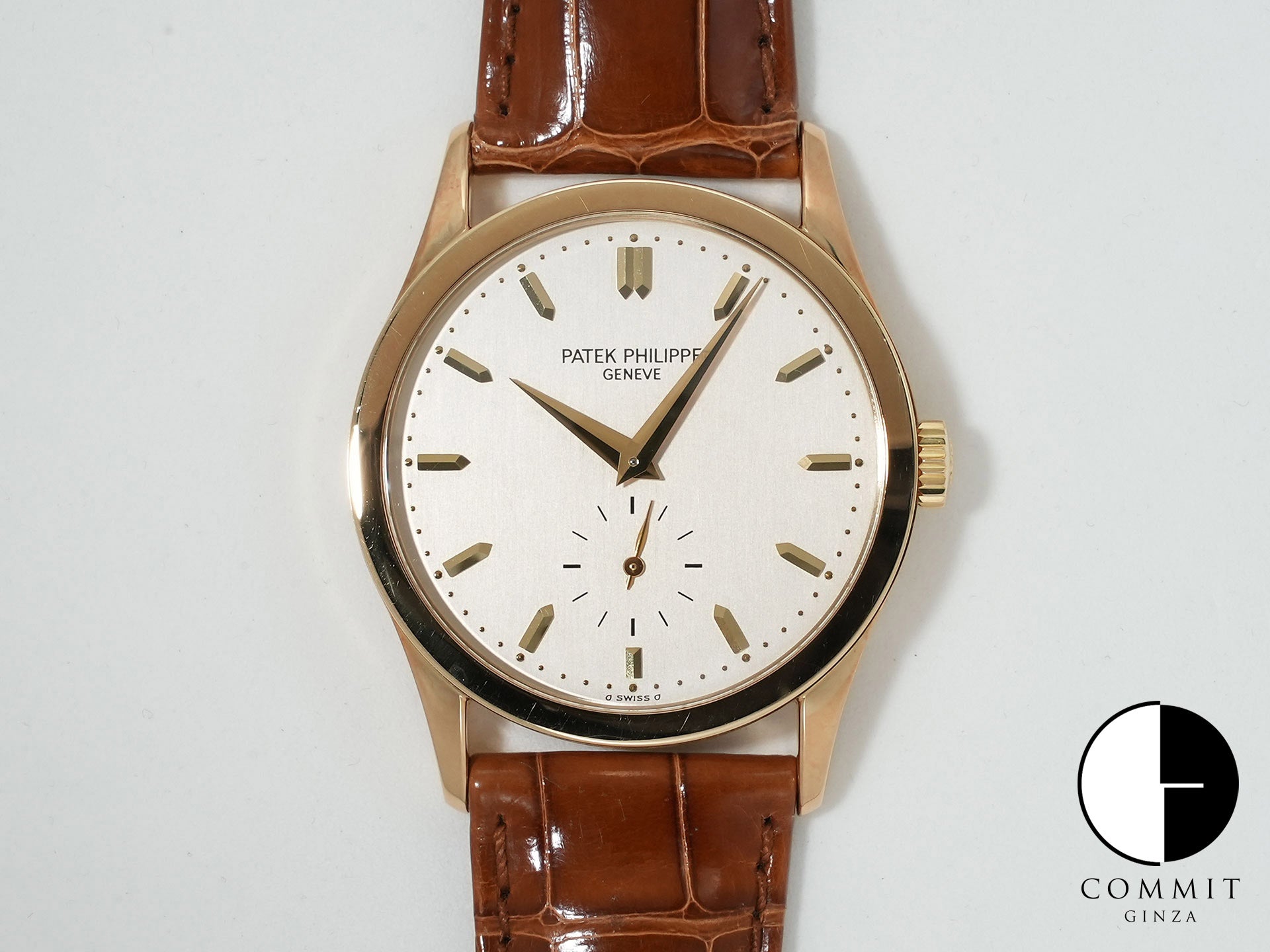 パテックフィリップ カラトラバ Ref.5096 イエローゴールド シルバー文字盤 美中古 6p6kzsip