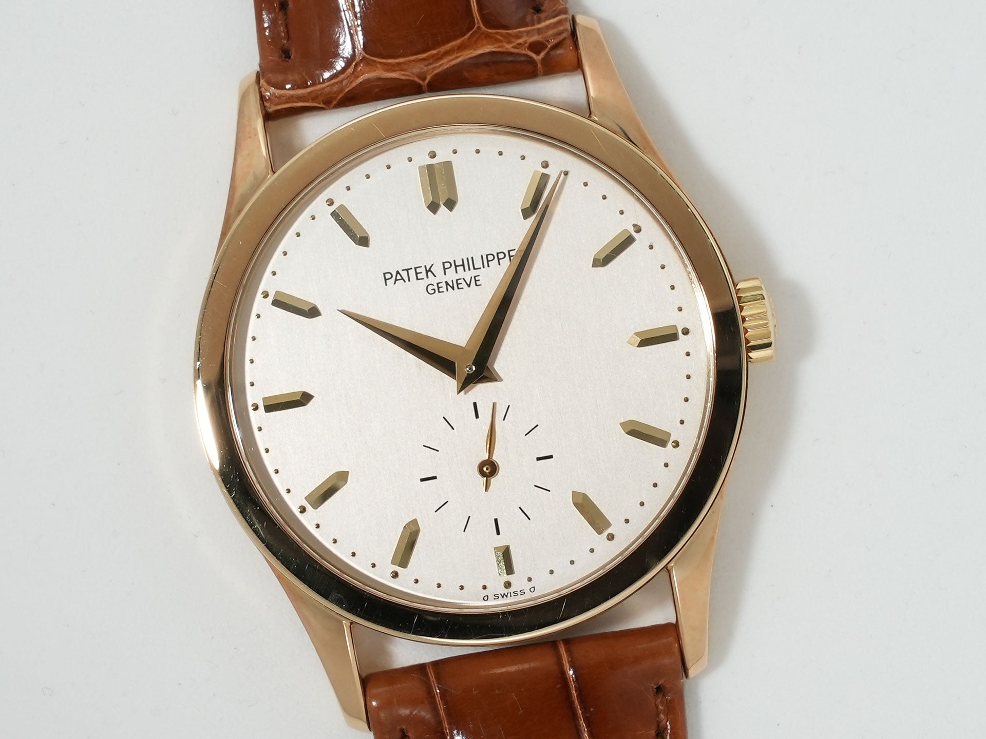 パテックフィリップ カラトラバ Ref.5096 イエローゴールド シルバー文字盤 美中古 6p6kzsip