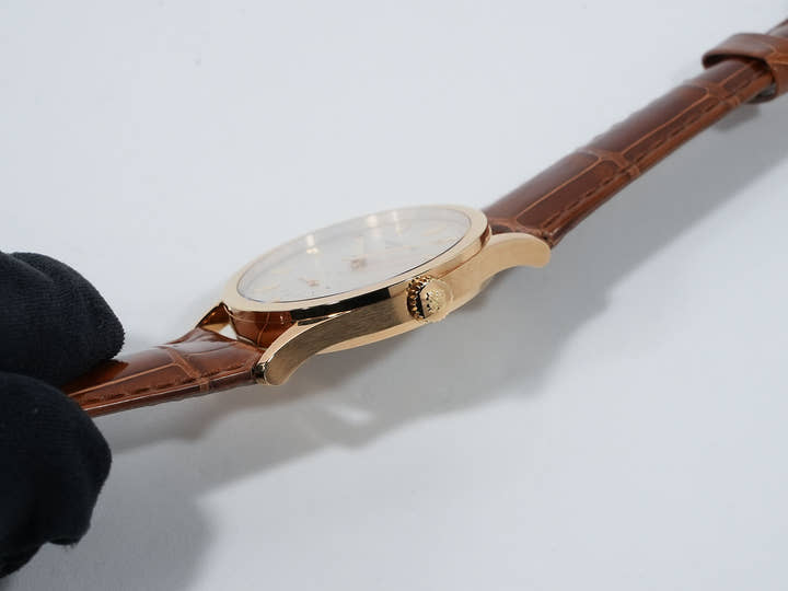 パテックフィリップ カラトラバ Ref.5096 イエローゴールド シルバー文字盤 美中古 6p6kzsip