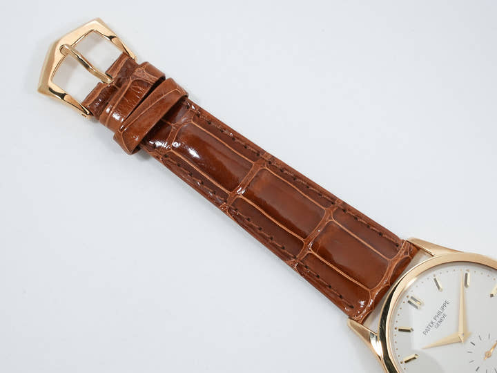 パテックフィリップ カラトラバ Ref.5096 イエローゴールド シルバー文字盤 美中古 6p6kzsip