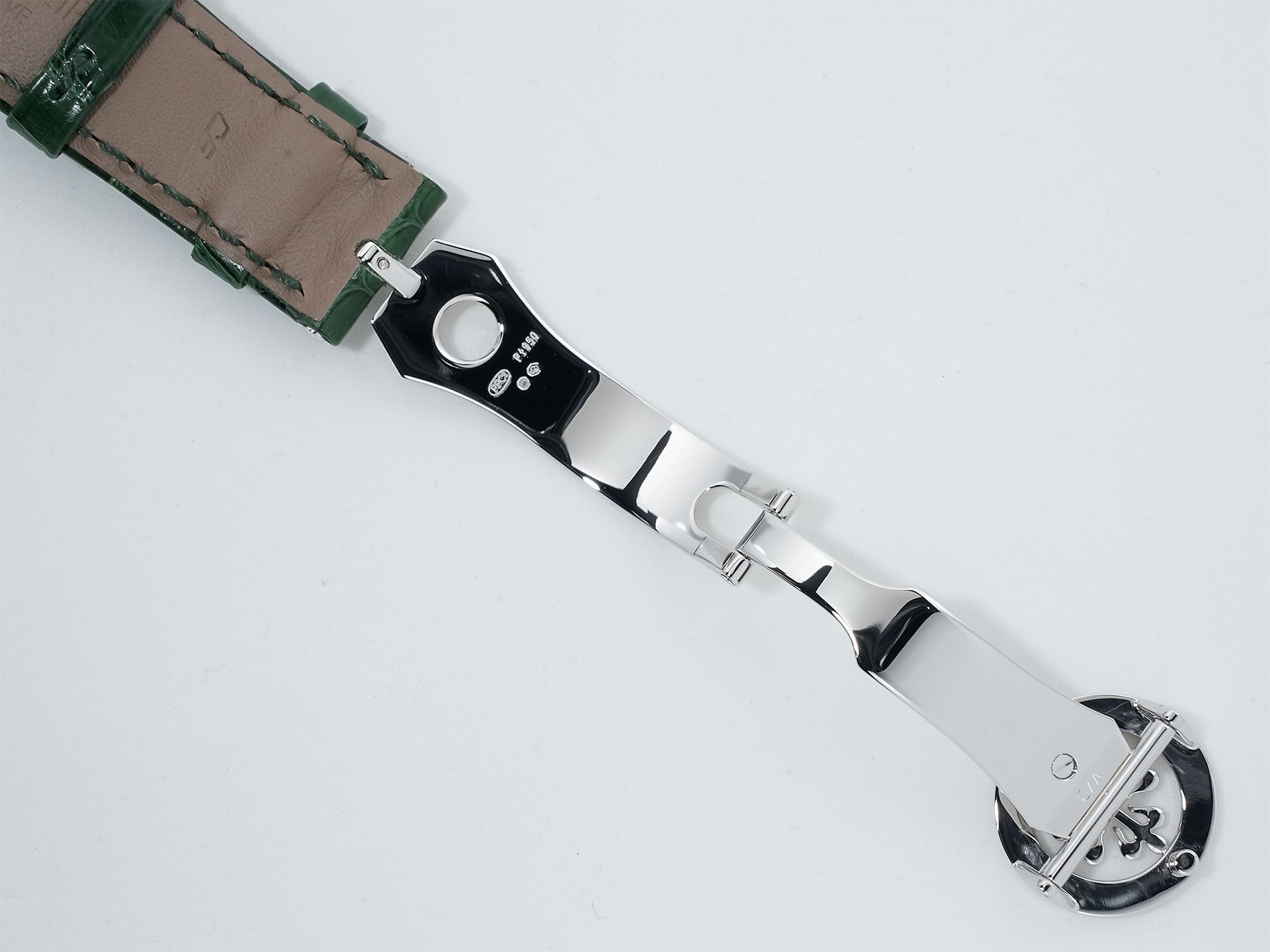 パテックフィリップ コンプリケーション ワールドタイム クロノグラフ Ref.5930P-001 プラチナ グリーン文字盤 美中古 rzmht9nf