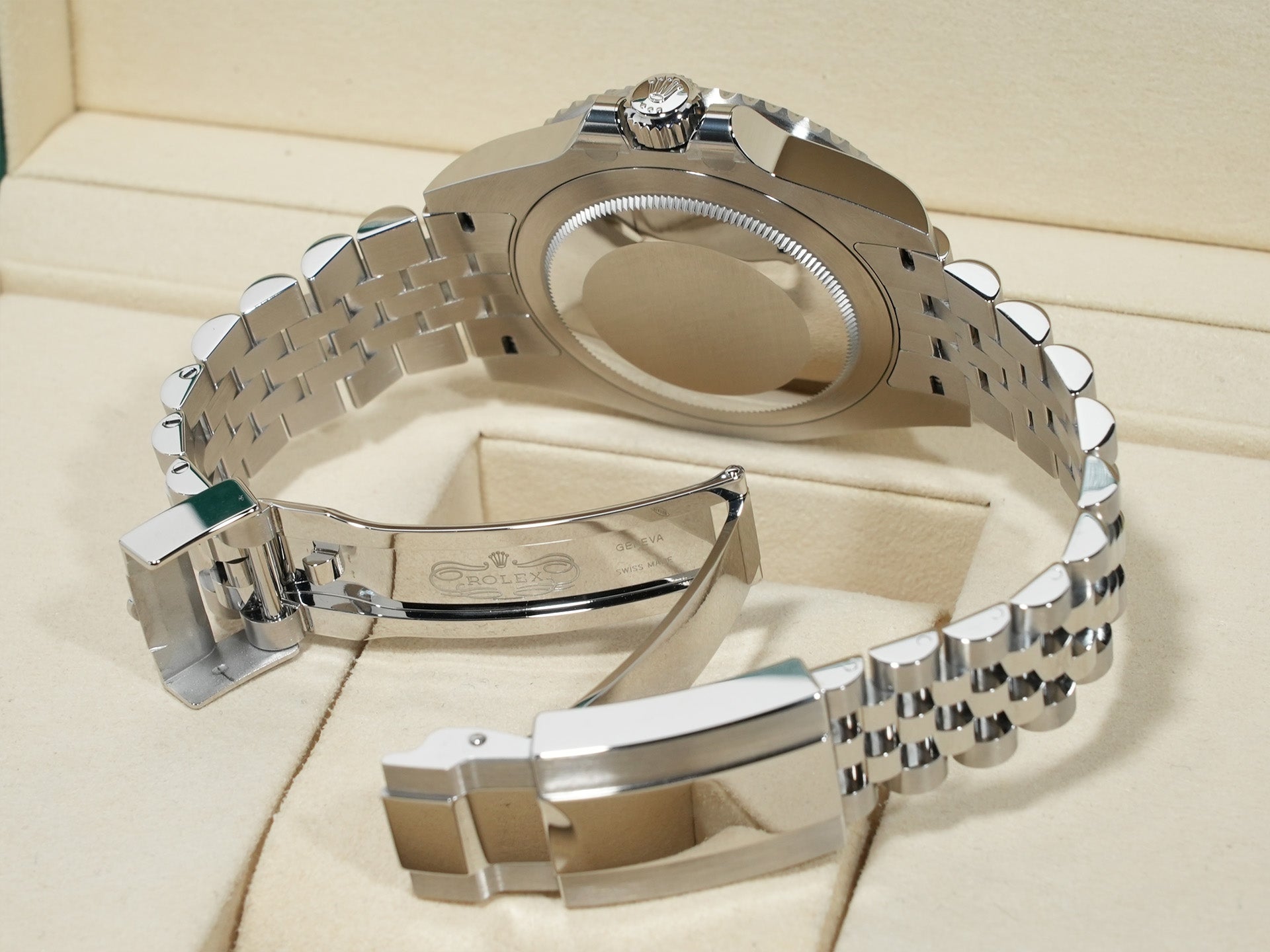 ロレックス GMTマスターII Ref.126710BLNR ステンレススチール ブラック文字盤 ジュビリーブレスレット 未使用 3bdf6oq9