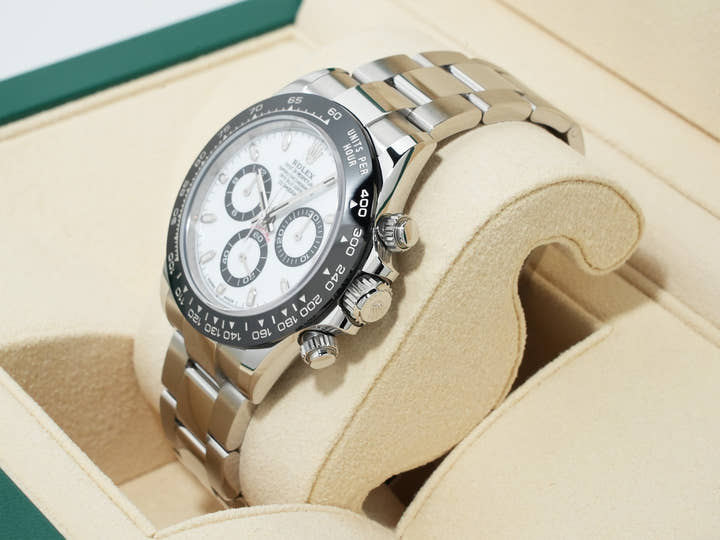 ロレックス デイトナ Ref.116500LN ステンレススチール ホワイト文字盤 未使用 cu5bzeqy