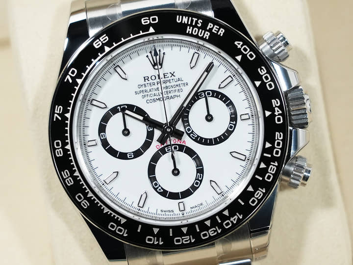 ロレックス デイトナ Ref.126500LN ステンレススチール ホワイト文字盤 極美品 atq422xm