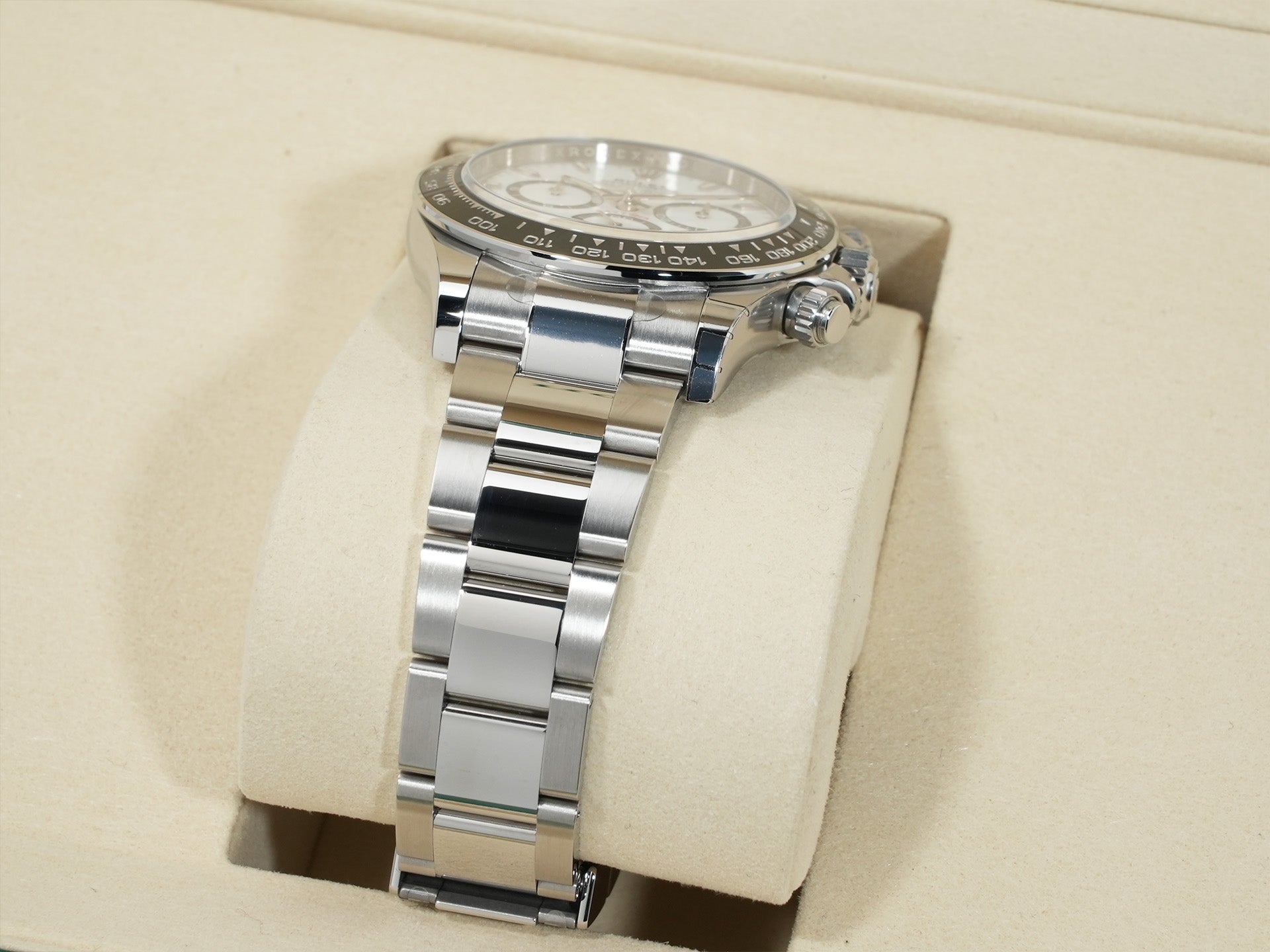 ロレックス デイトナ Ref.126500LN ステンレススチール ホワイト文字盤 極美品 atq422xm