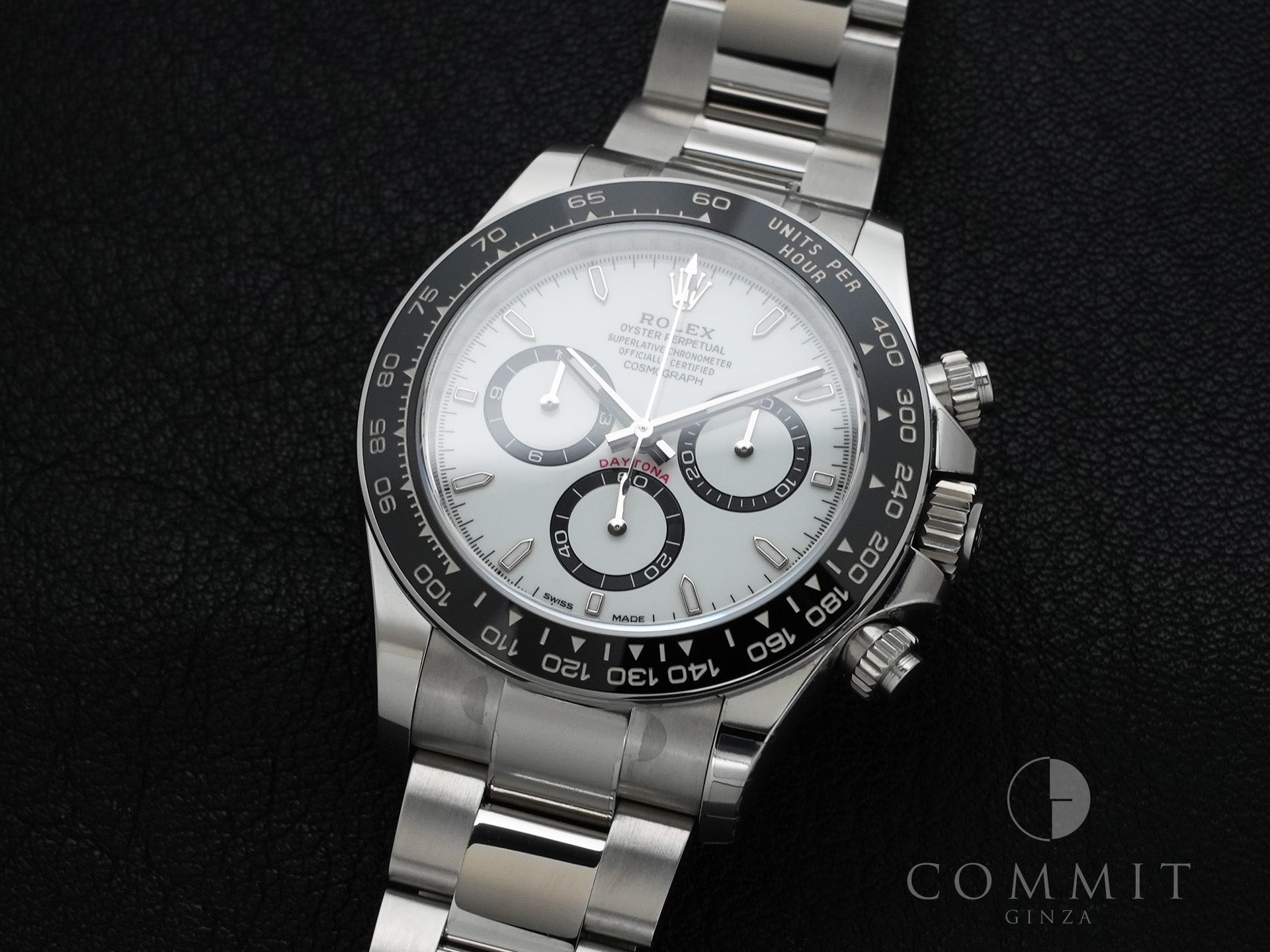 ロレックス デイトナ Ref.126500LN ステンレススチール ホワイト文字盤 極美品 atq422xm