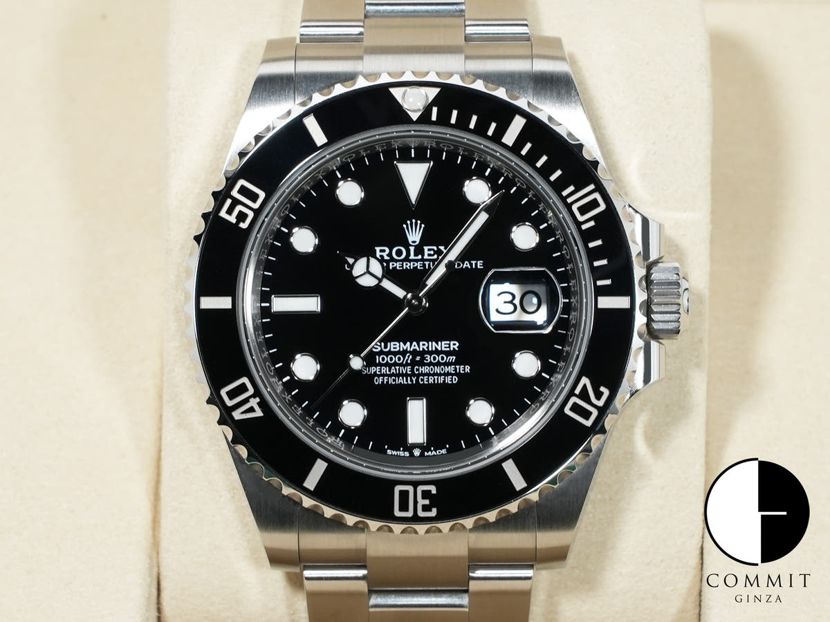 ロレックス サブマリーナー デイト Ref.126610LN ステンレススチール ブラック文字盤 美品 bd5p8gap