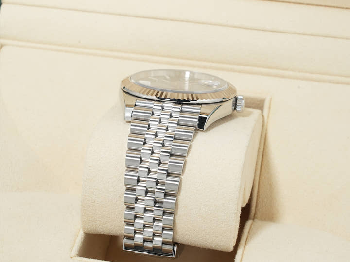 Rolex Datejust 41 Ref. 126334 Stainless Steel/White Gold Slate Dial Jubilee Bracelet Excellent Condition twhkk3u9