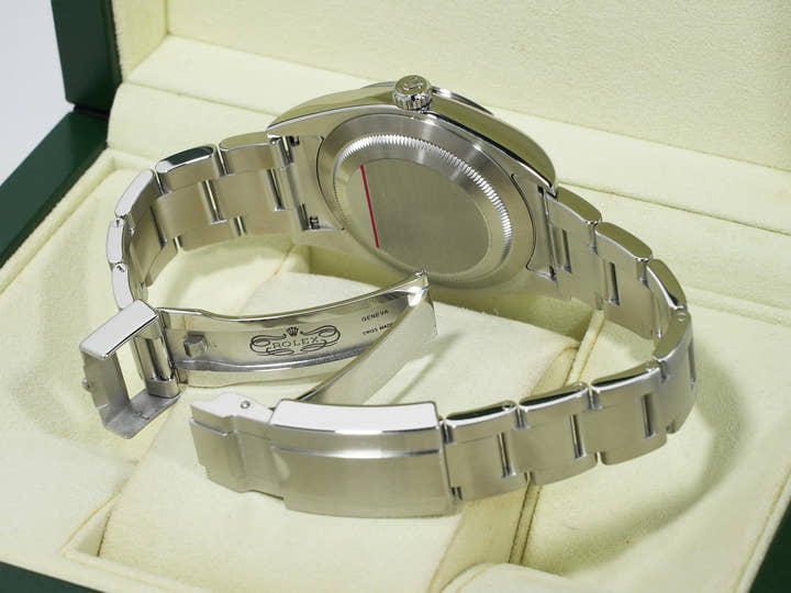 ロレックス エクスプローラーI Ref.214270 ステンレススチール ブラック文字盤 オイスターブレスレット 美品 efxwj8tp