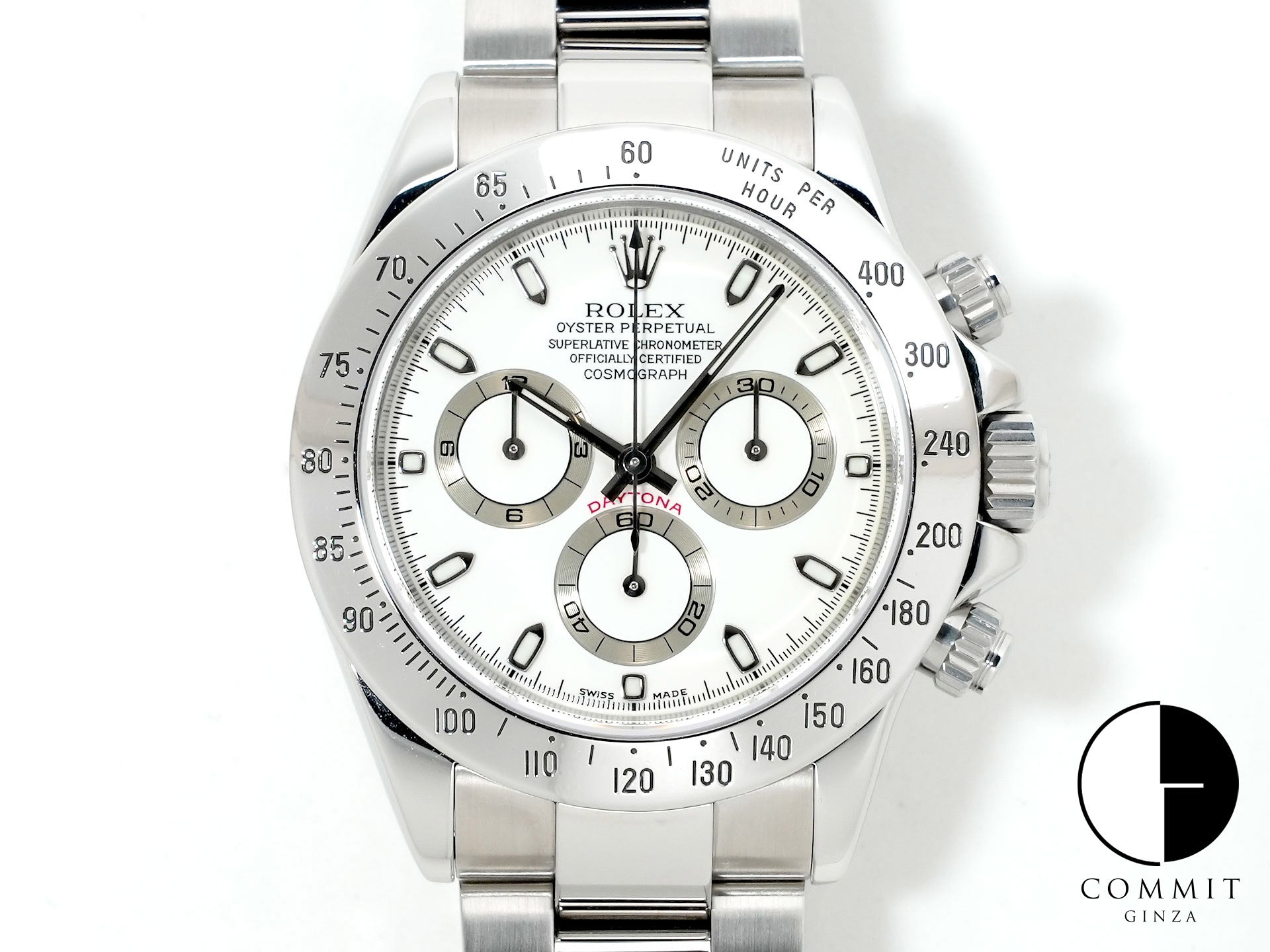 ロレックス デイトナ Ref.116520 ステンレススチール アイボリー文字盤 中古 2fpvp8vh