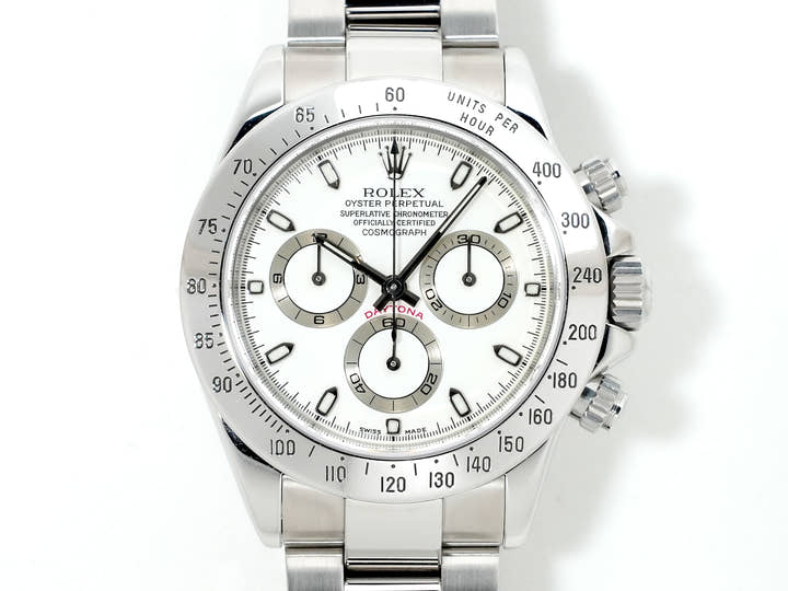 ロレックス デイトナ Ref.116520 ステンレススチール アイボリー文字盤 中古 2fpvp8vh