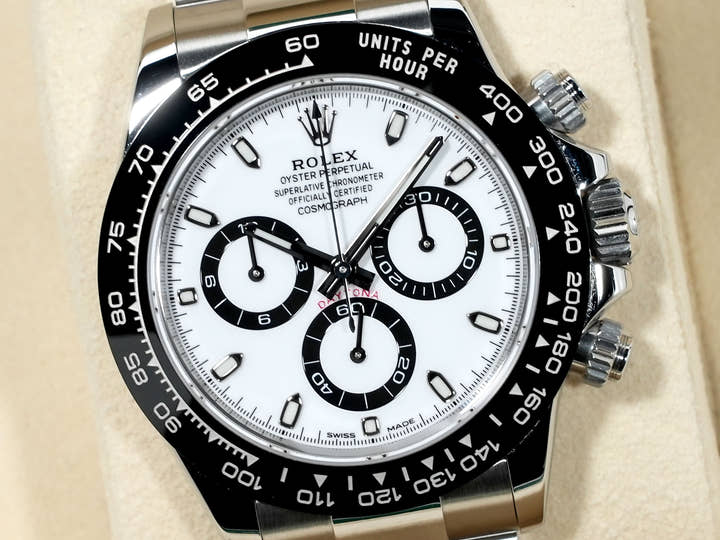 ロレックス デイトナ Ref.116500LN ステンレススチール ホワイト文字盤 中古 gcpp2ocn