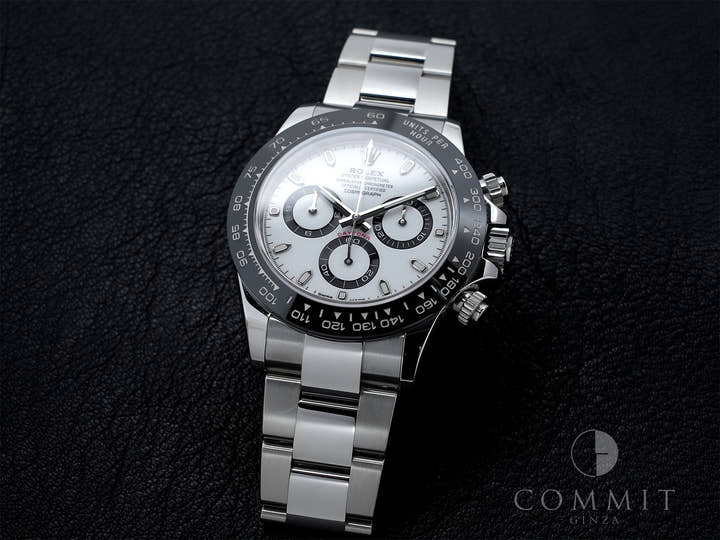 ロレックス デイトナ Ref.116500LN ステンレススチール ホワイト文字盤 中古 gcpp2ocn