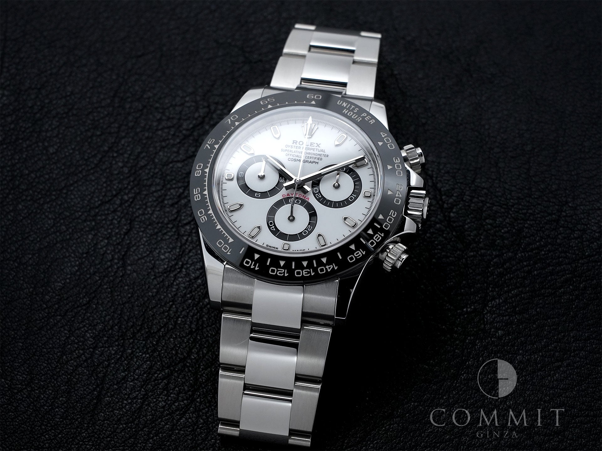 ロレックス デイトナ Ref.116500LN ステンレススチール ホワイト文字盤 中古 gcpp2ocn