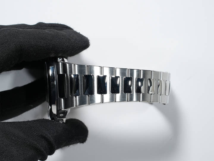 Patek Philippe Nautilus Chronograph TIFFANY &amp; CO. Ref. 5980/1A-014 Stainless Steel Black Dial Excellent Condition ow758e55