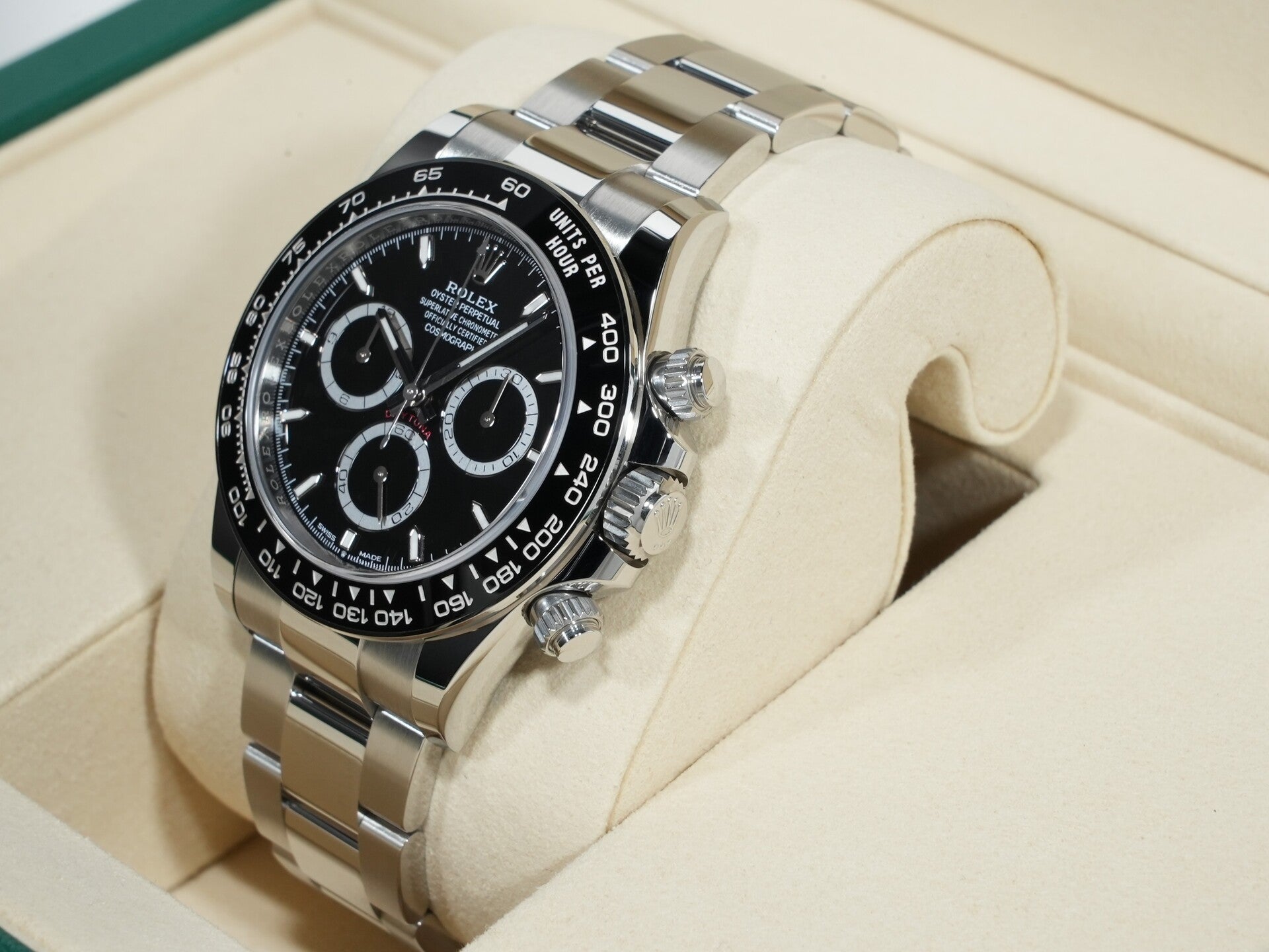 Rolex Daytona Ref. 126500LN Stainless Steel Black Dial Unused 8vbe3a7o