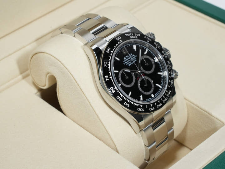 Rolex Daytona Ref. 126500LN Stainless Steel Black Dial Unused 8vbe3a7o