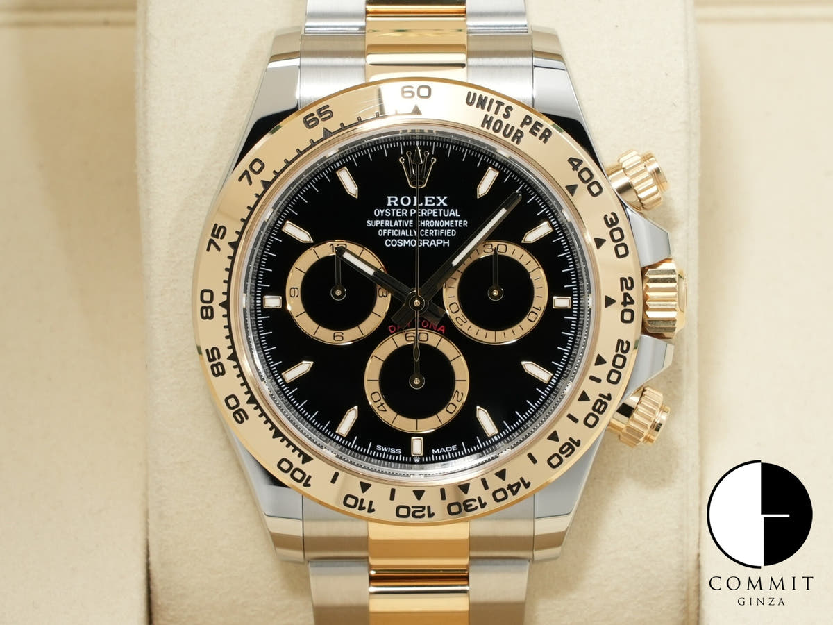 Rolex Daytona Ref. 126503 Stainless Steel/Yellow Gold Black Dial Unused rpzytxye