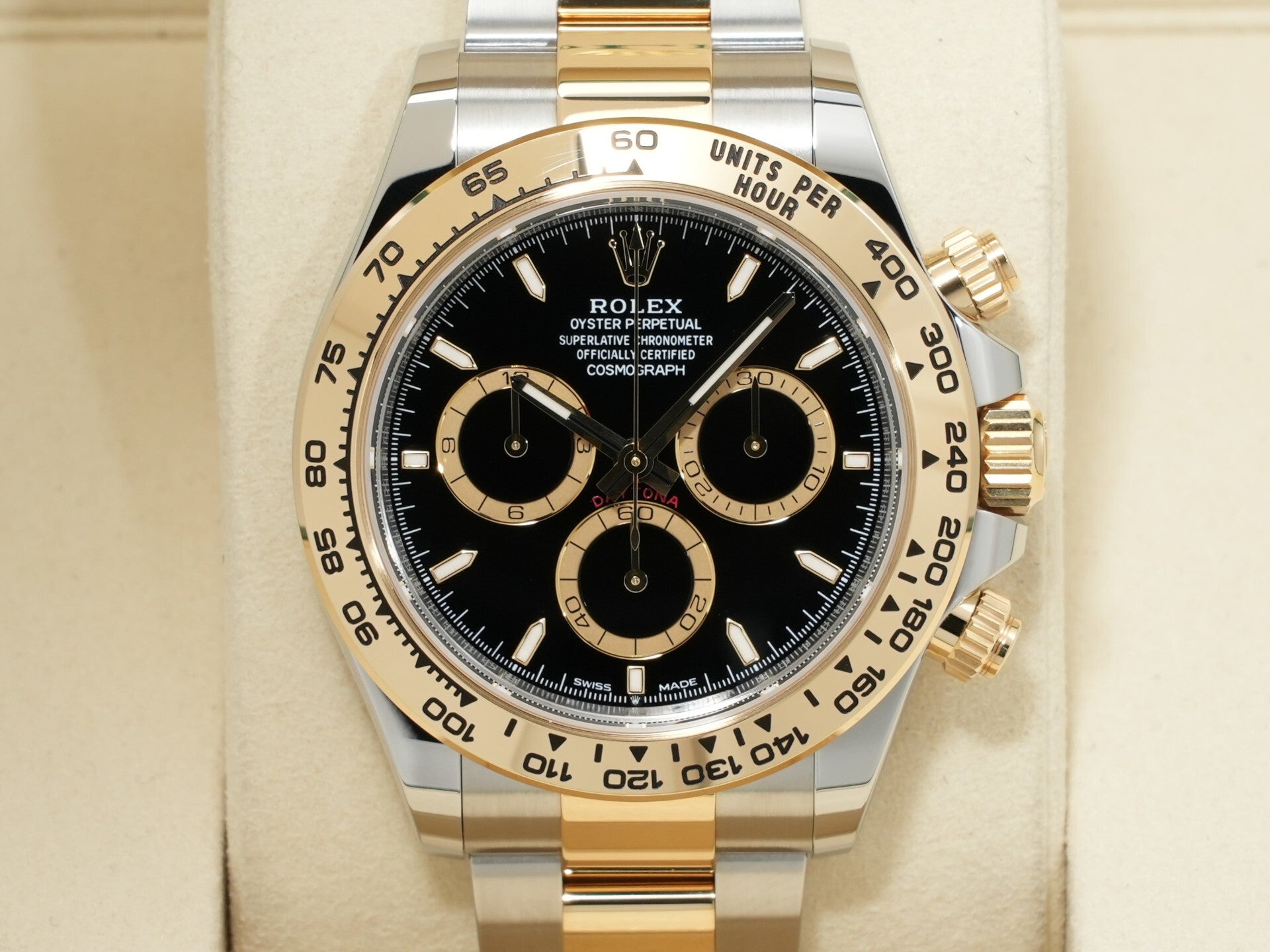 Rolex Daytona Ref. 126503 Stainless Steel/Yellow Gold Black Dial Unused rpzytxye