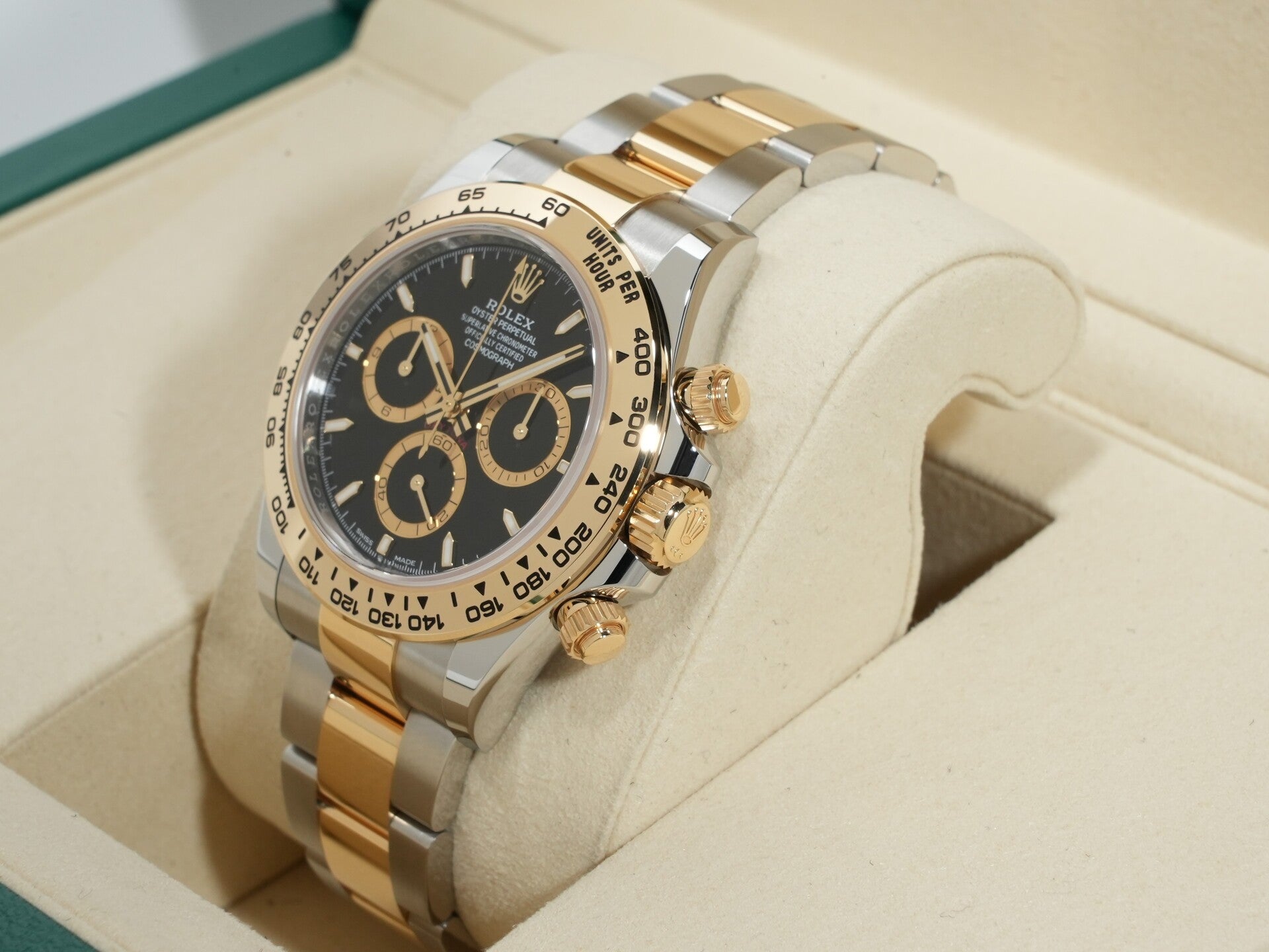 Rolex Daytona Ref. 126503 Stainless Steel/Yellow Gold Black Dial Unused rpzytxye
