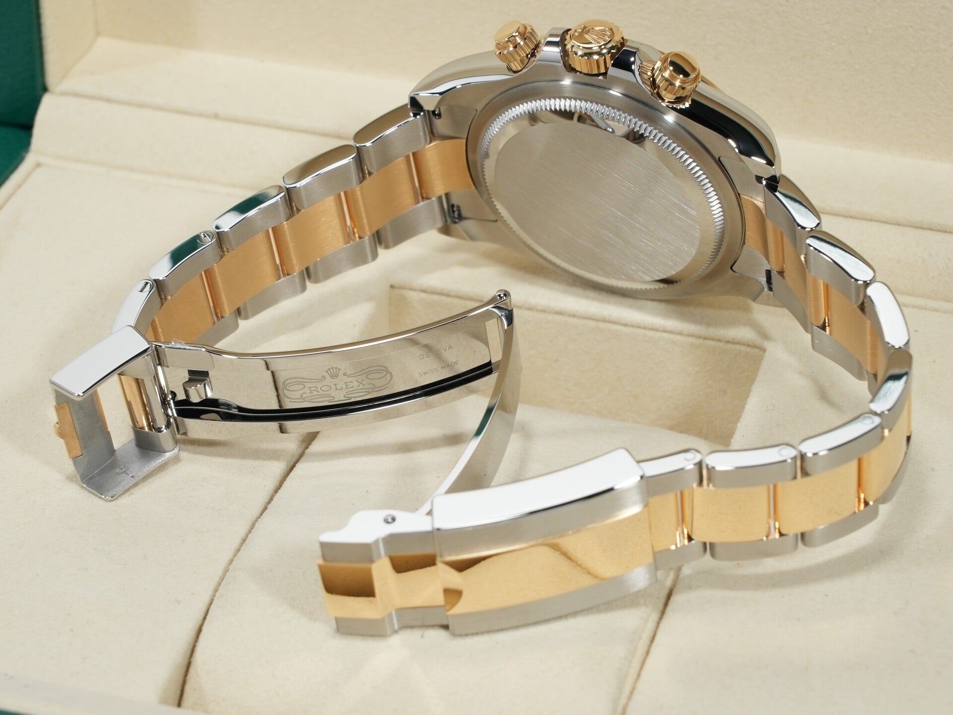 Rolex Daytona Ref. 126503 Stainless Steel/Yellow Gold Black Dial Unused rpzytxye