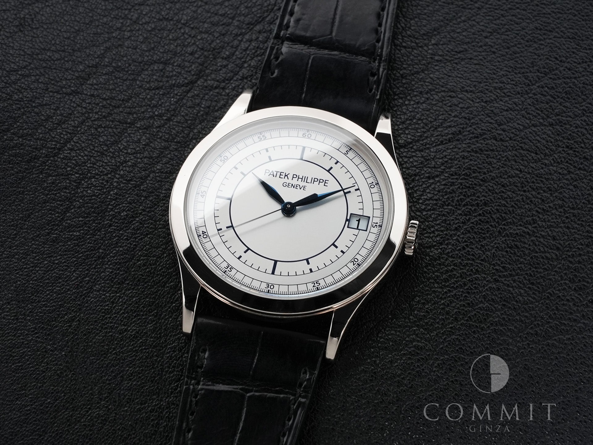 Patek Philippe Calatrava Ref. 5296G-001 White Gold Silver Dial Pre-owned urqny6ti