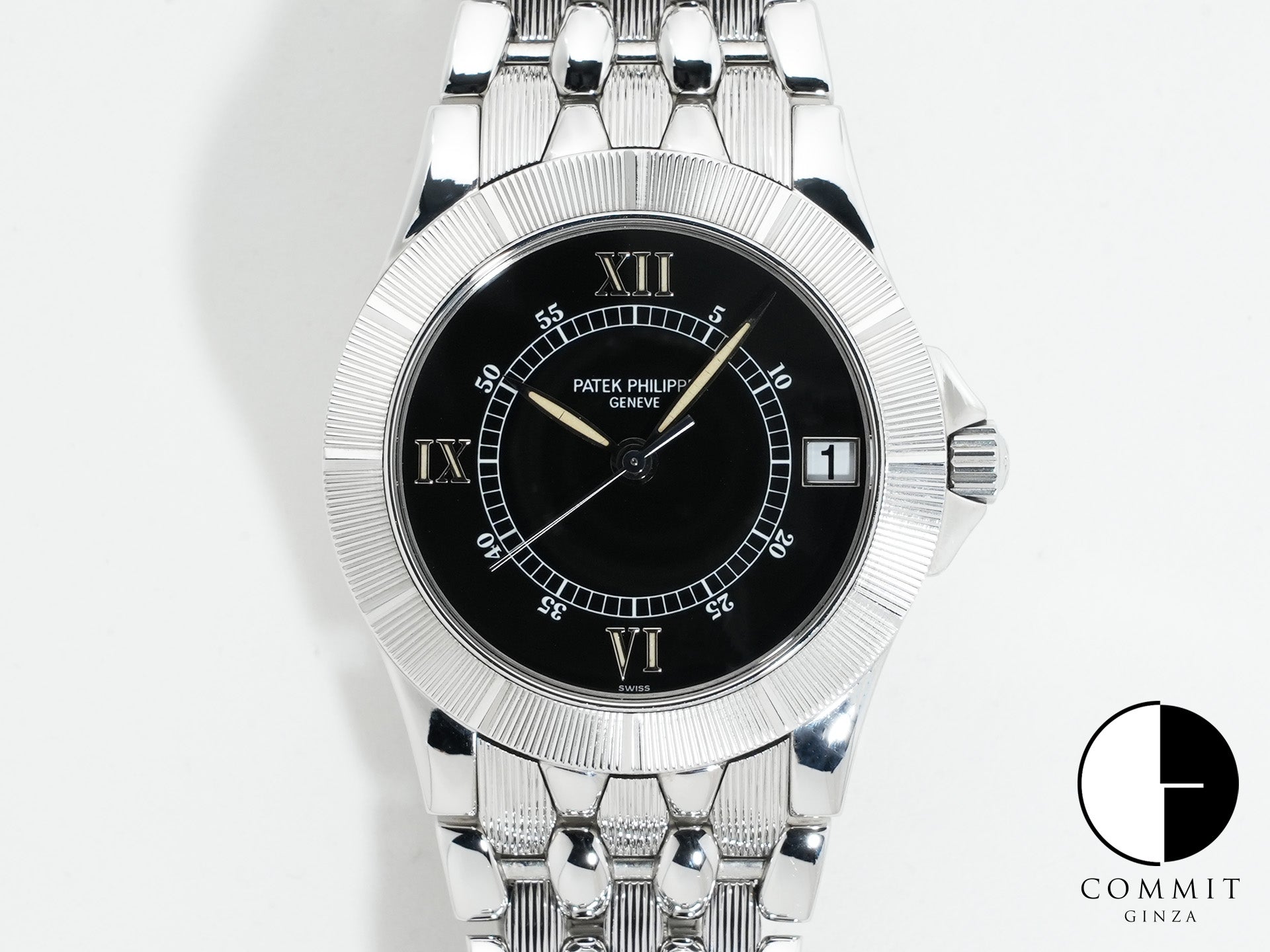 パテックフィリップ ネプチューン Ref.5080/1A-011 ステンレススチール ブラック文字盤 中古 tf2imhz7
