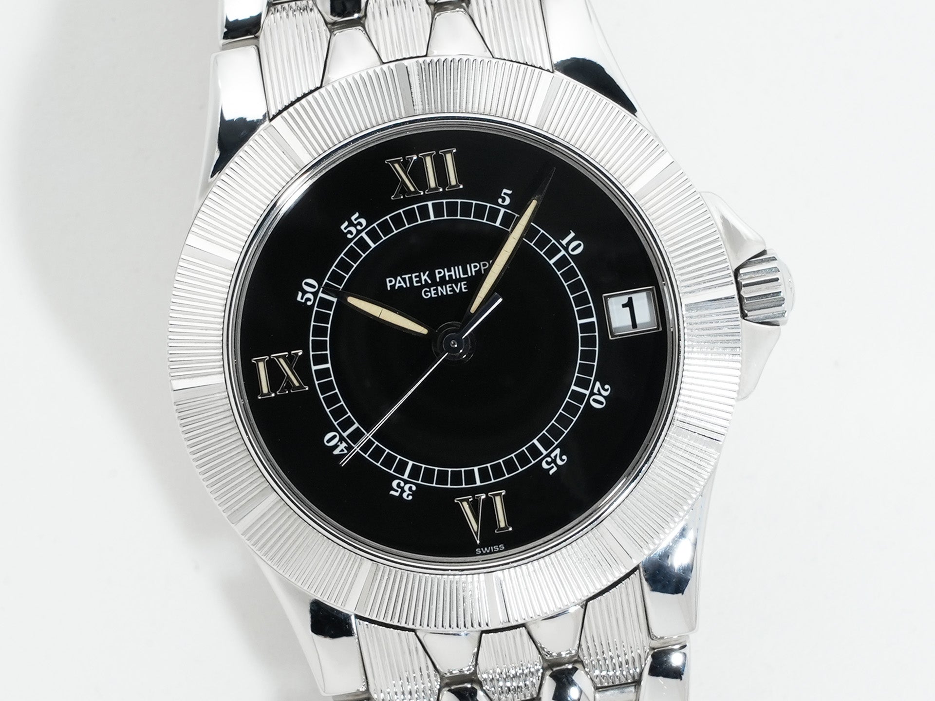 パテックフィリップ ネプチューン Ref.5080/1A-011 ステンレススチール ブラック文字盤 中古 tf2imhz7