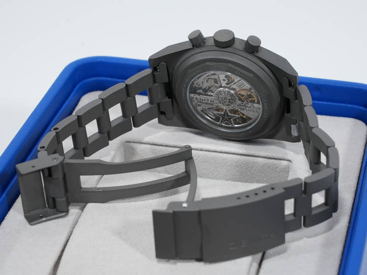 Zenith Chronomaster Revival Jigen Daisuke Edition Ref.97.L384.400/04.M384 Titanium Beige Dial Unused tp39pacf