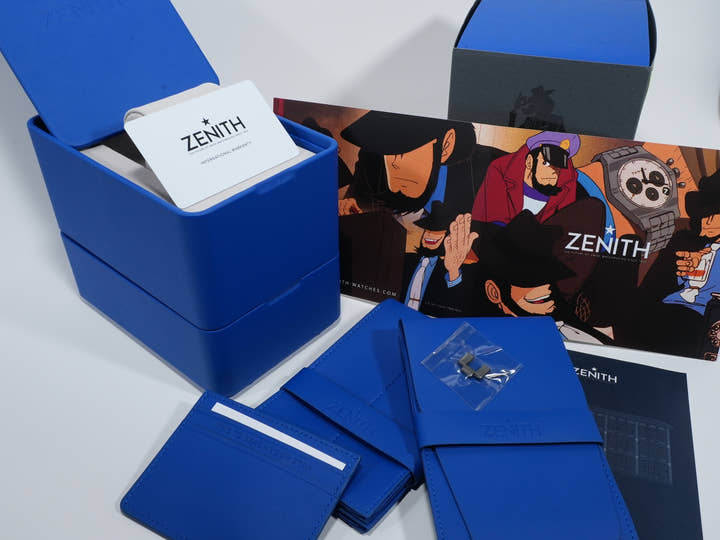 Zenith Chronomaster Revival Jigen Daisuke Edition Ref.97.L384.400/04.M384 Titanium Beige Dial Unused tp39pacf