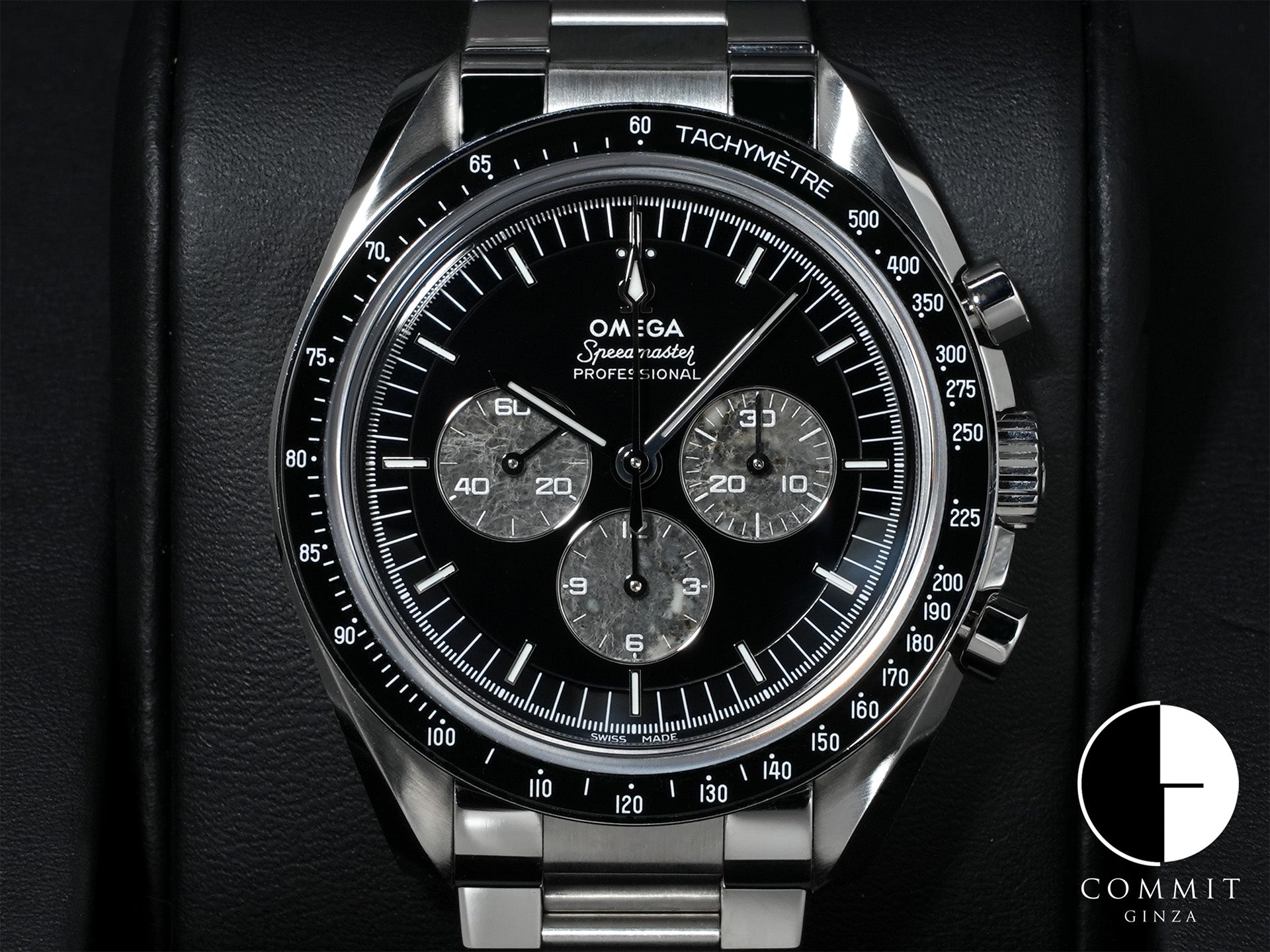 オメガ スピードマスター キャリバー321 プロフェッショナル クロノグラフ 42 MM Ref.311.93.42.30.99.001 プラチナ ブラック文字盤 美中古 ocpeekpi