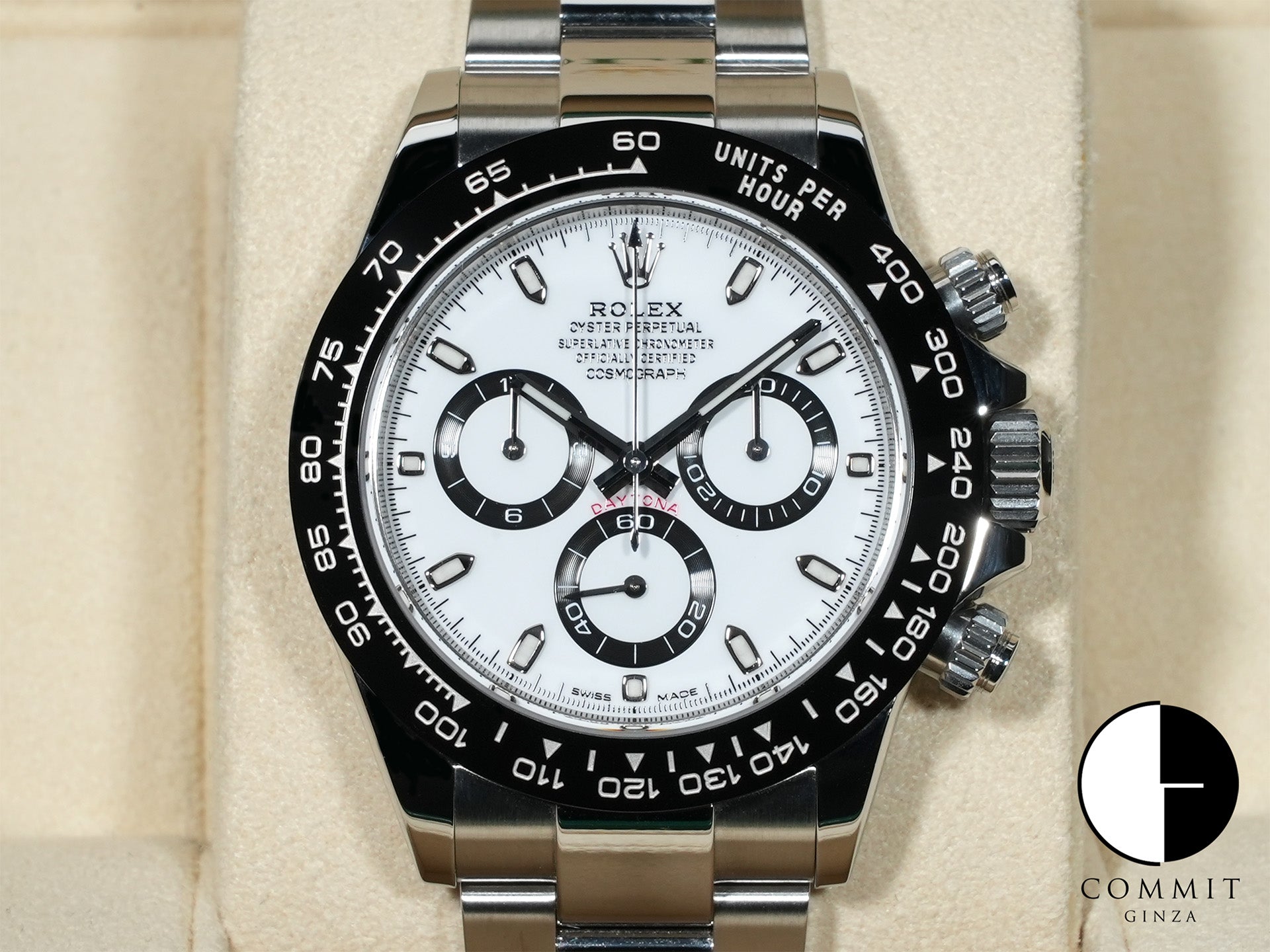 ロレックス デイトナ Ref.116500LN ステンレススチール ホワイト文字盤 極美品 txa8rmr2