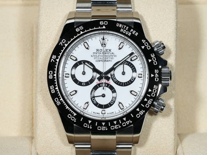 ロレックス デイトナ Ref.116500LN ステンレススチール ホワイト文字盤 極美品 txa8rmr2