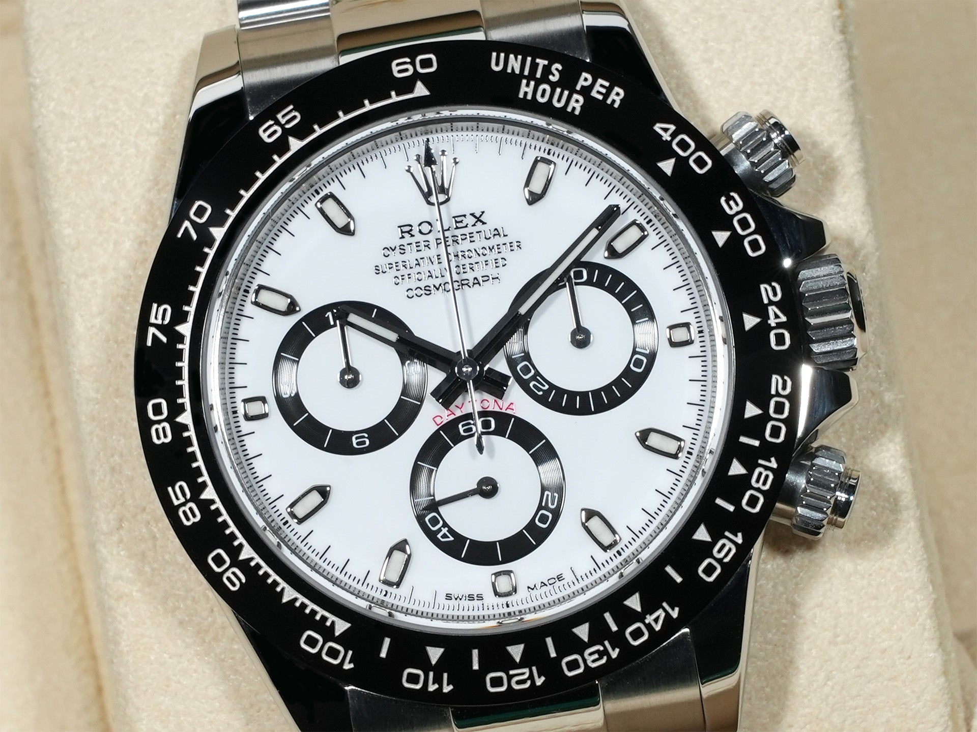 ロレックス デイトナ Ref.116500LN ステンレススチール ホワイト文字盤 極美品 txa8rmr2