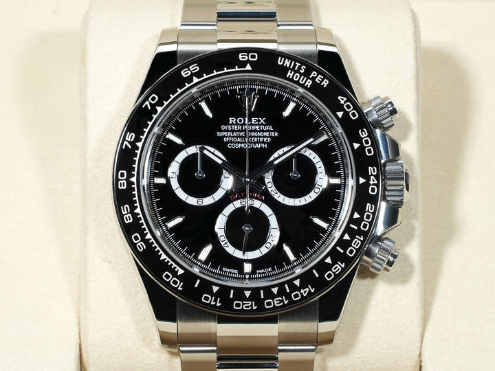 ロレックス デイトナ Ref.126500LN ステンレススチール ブラック文字盤 未使用 rp7c2sai