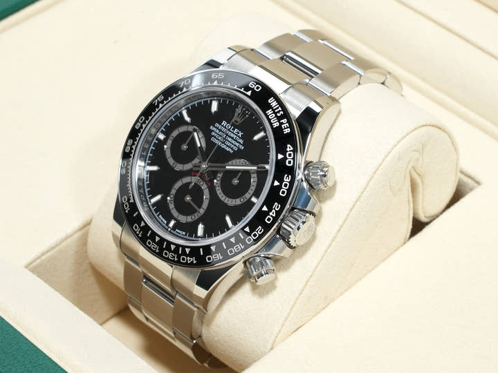 ロレックス デイトナ Ref.126500LN ステンレススチール ブラック文字盤 未使用 rp7c2sai