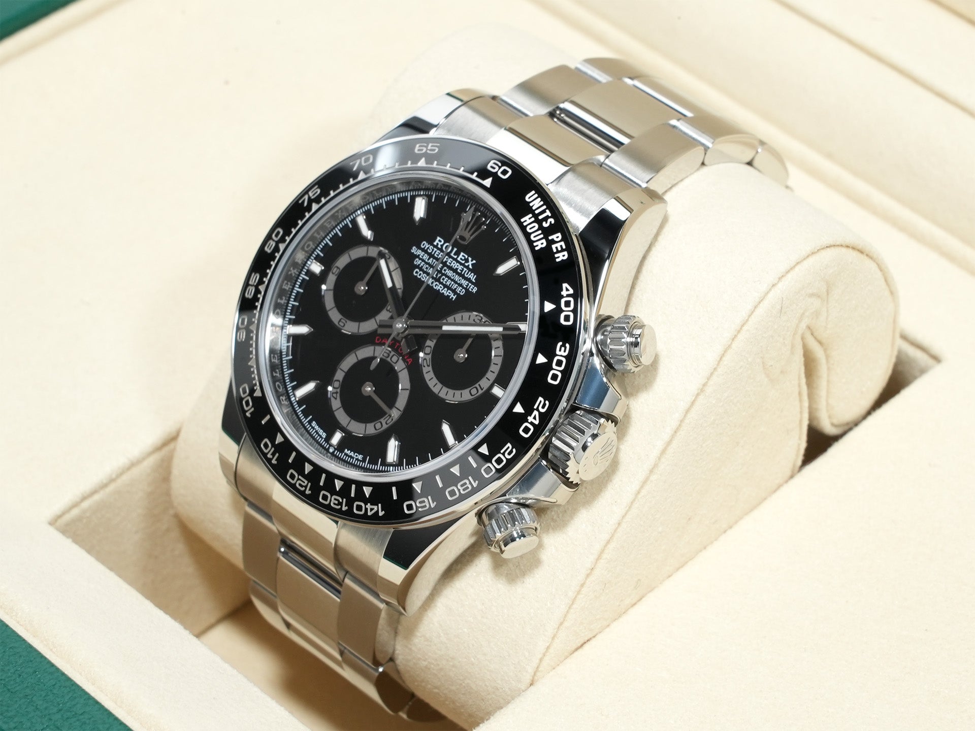 ロレックス デイトナ Ref.126500LN ステンレススチール ブラック文字盤 未使用 rp7c2sai