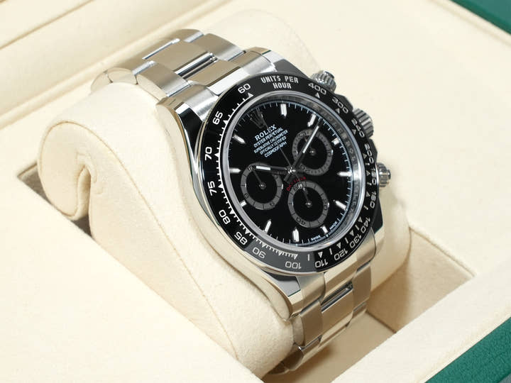 ロレックス デイトナ Ref.126500LN ステンレススチール ブラック文字盤 未使用 rp7c2sai