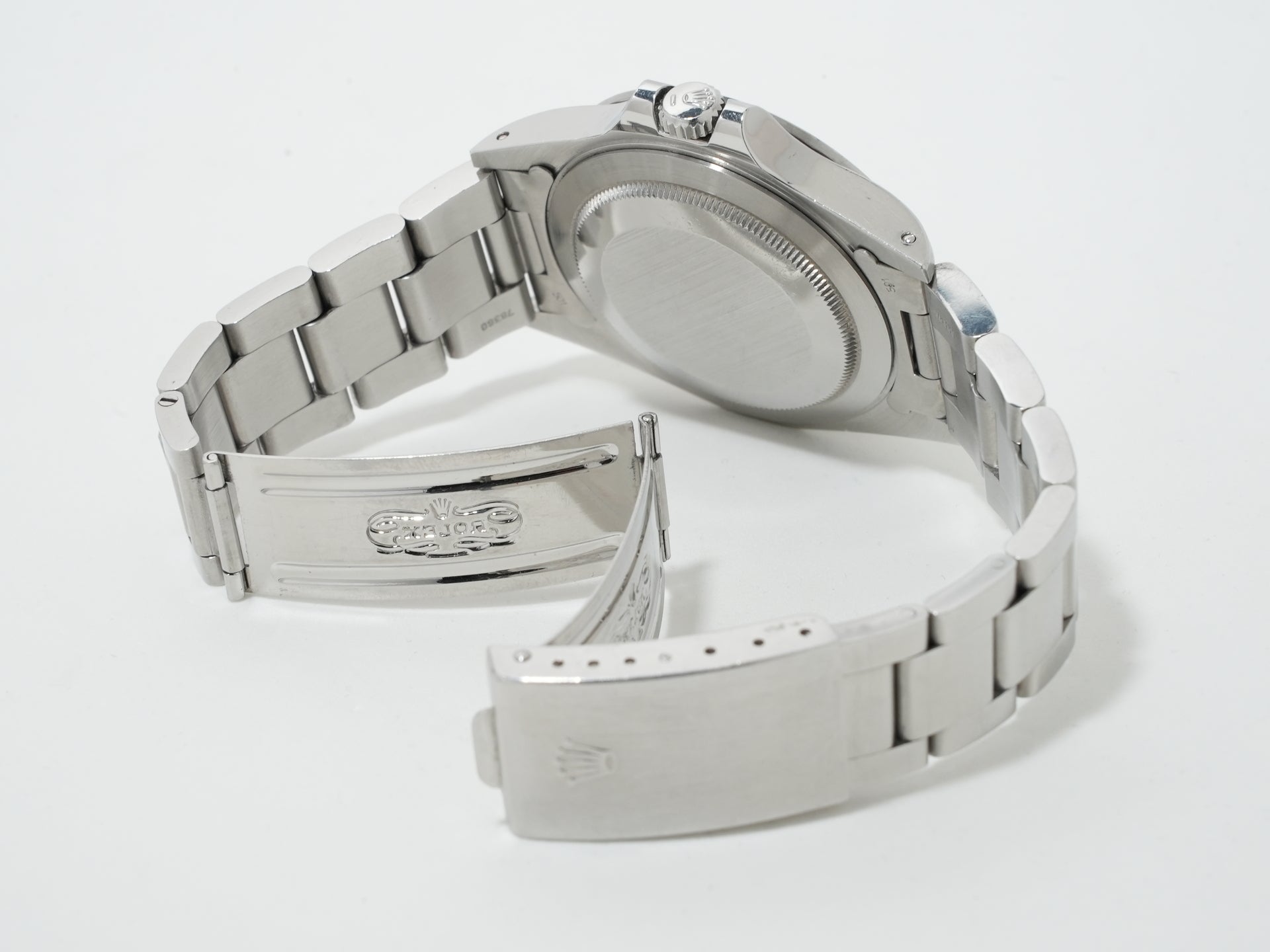 ロレックス エクスプローラーII Ref.16550 ステンレススチール アイボリー文字盤 オイスターブレスレット 中古 vu5pjx2g