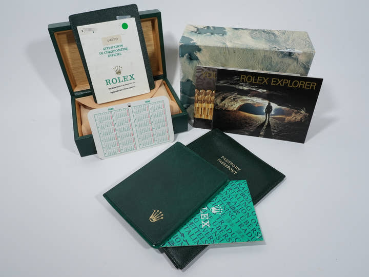 ロレックス エクスプローラーI Ref.14270 ステンレススチール ブラック文字盤 オイスターブレスレット 中古 bn3od3nu