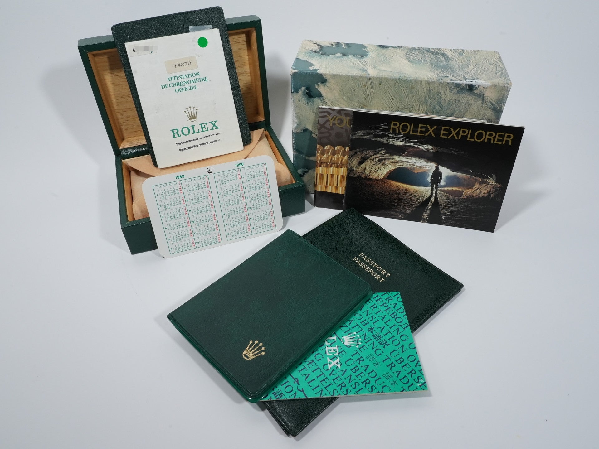 ロレックス エクスプローラーI Ref.14270 ステンレススチール ブラック文字盤 オイスターブレスレット 中古 bn3od3nu