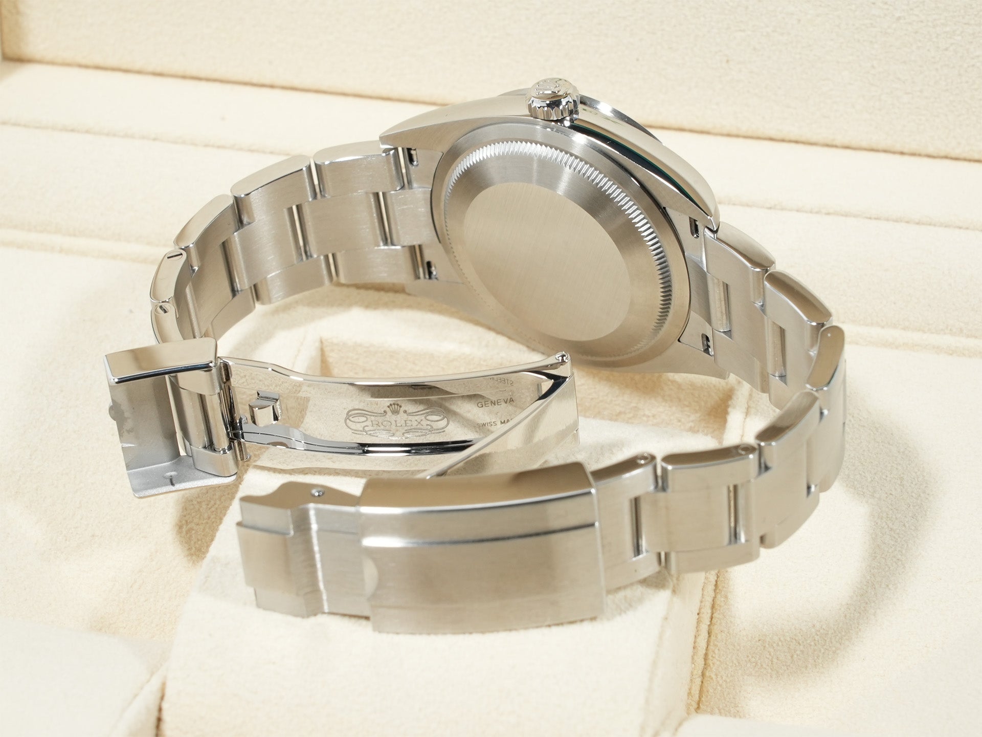 ロレックス エクスプローラー36 Ref.124270 ステンレススチール ブラック文字盤 オイスターブレスレット 未使用 w77yj8tk