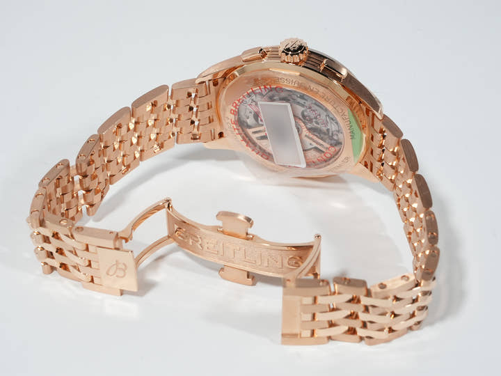 ブライトリング プレミエ B01 クロノグラフ 42 Ref.RB0145371G1R1 レッドゴールド シルバー文字盤 未使用 gczyq6bc