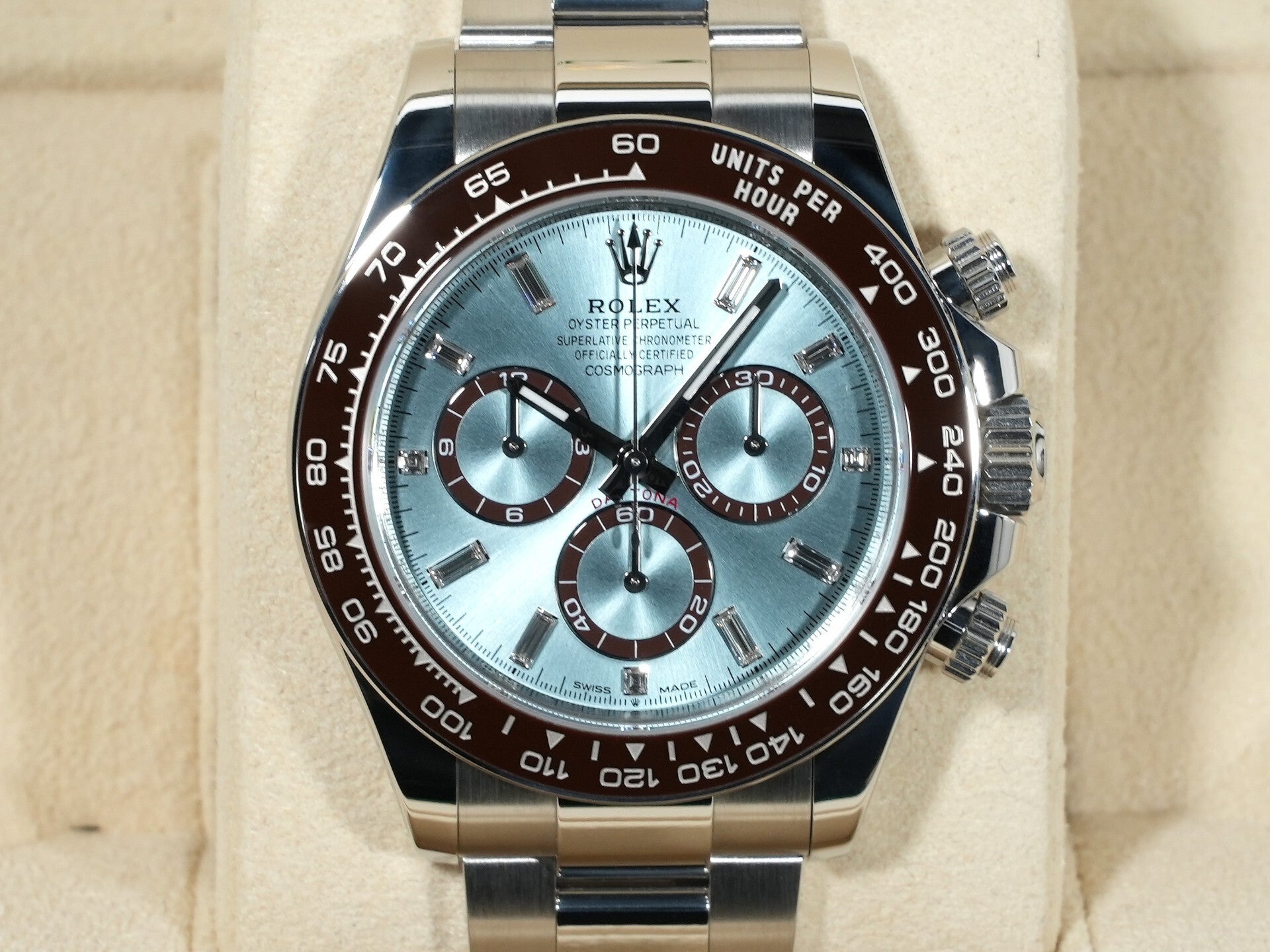 ロレックス デイトナ Ref.126506A プラチナ アイスブルーx11Pダイヤ文字盤 未使用 yqdv2bap