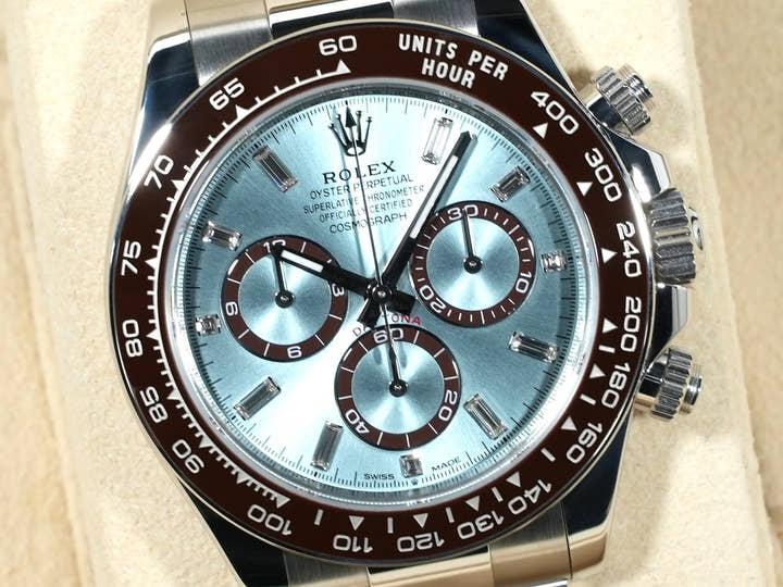 ロレックス デイトナ Ref.126506A プラチナ アイスブルーx11Pダイヤ文字盤 未使用 yqdv2bap