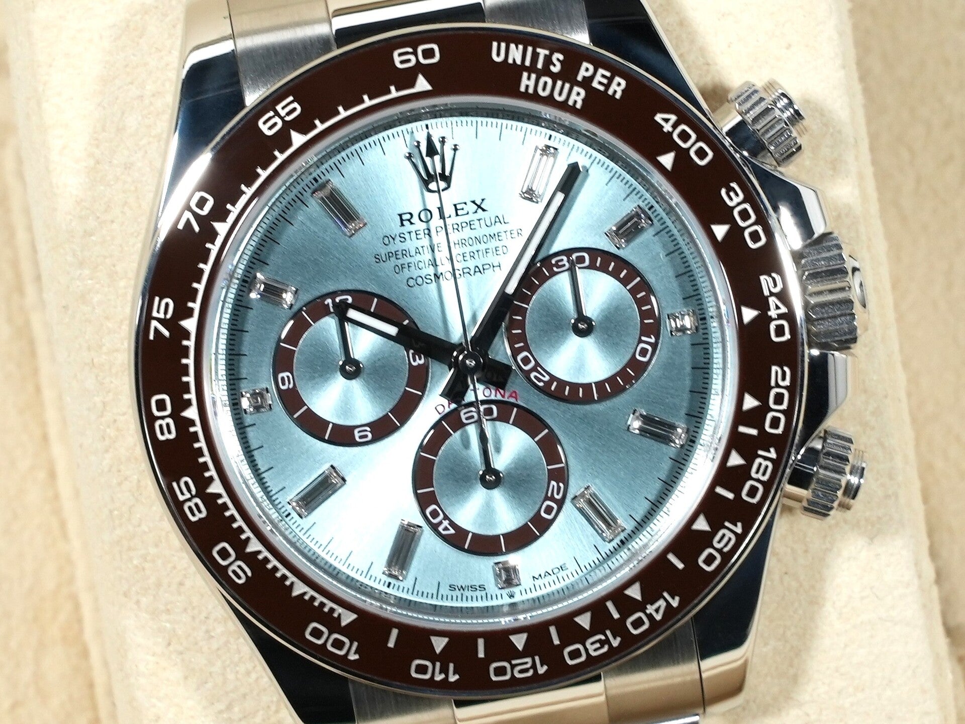 ロレックス デイトナ Ref.126506A プラチナ アイスブルーx11Pダイヤ文字盤 未使用 yqdv2bap