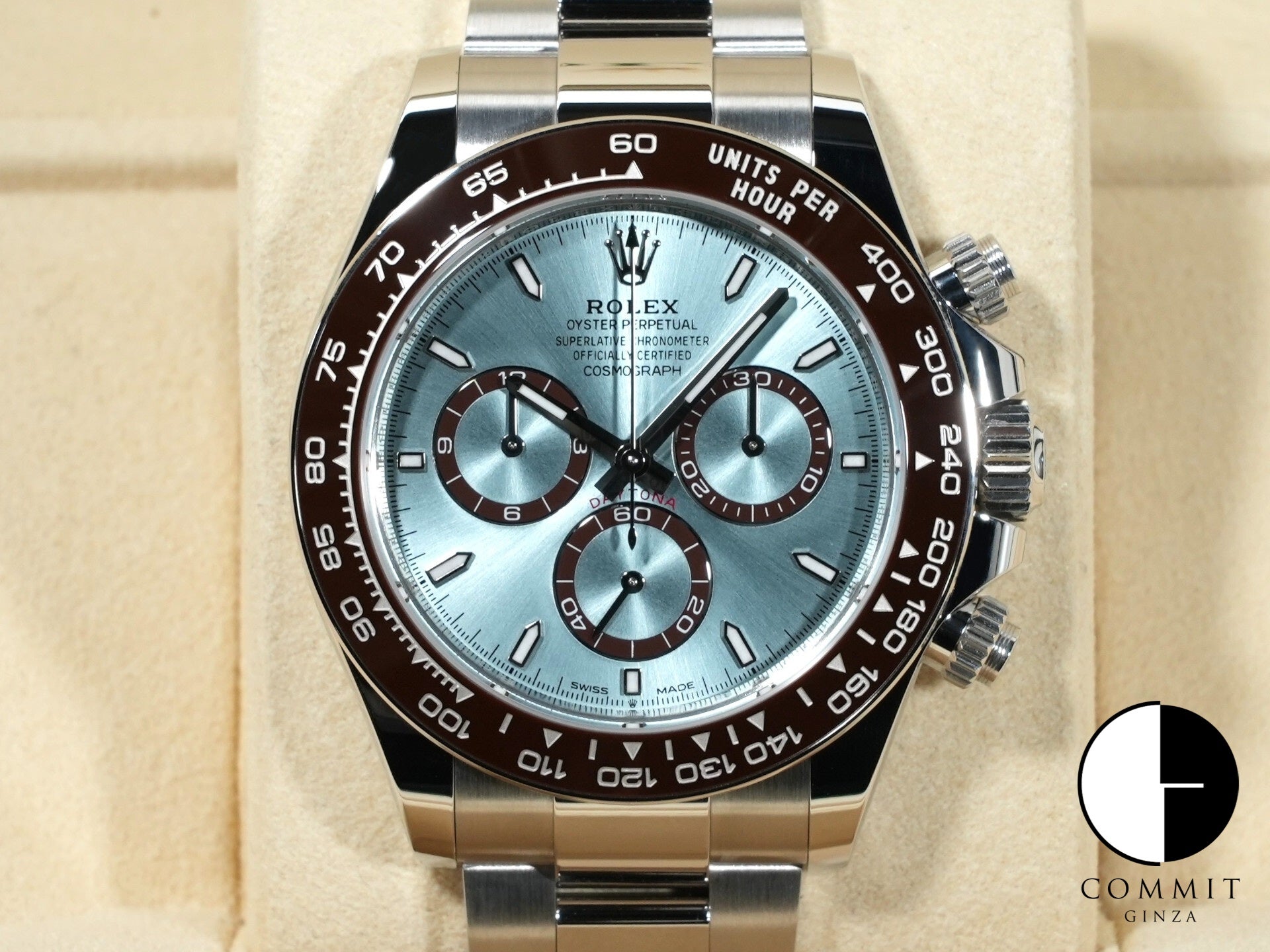 ロレックス デイトナ Ref.126506 プラチナ アイスブルー文字盤 未使用 p2mrufkp