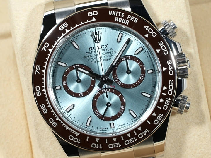 ロレックス デイトナ Ref.126506 プラチナ アイスブルー文字盤 未使用 p2mrufkp