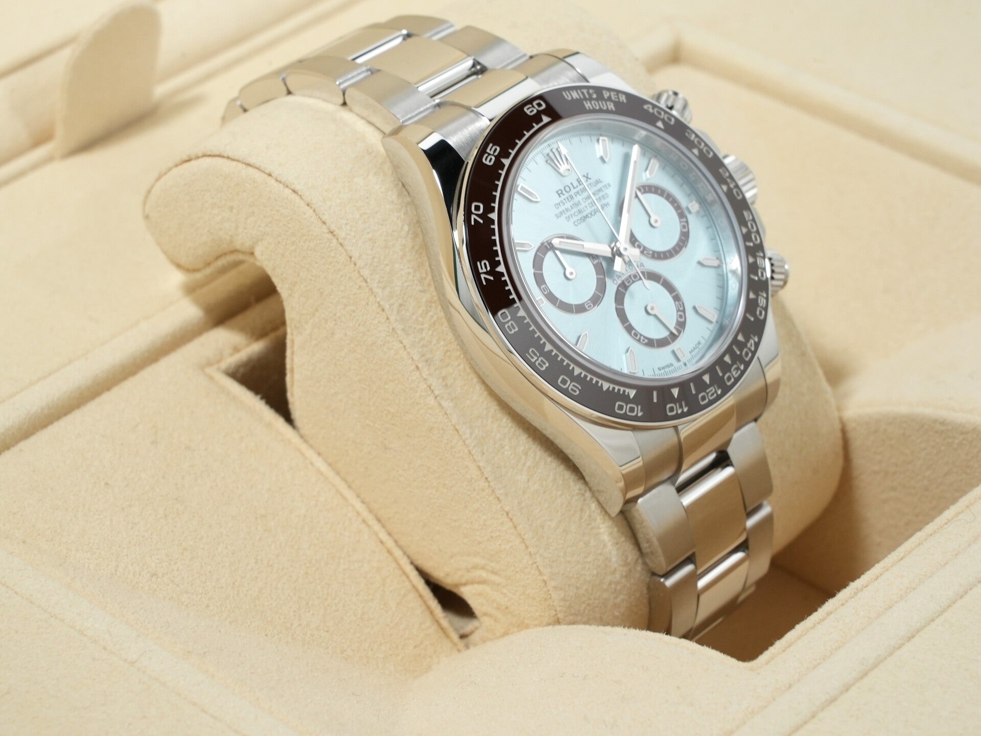 ロレックス デイトナ Ref.126506 プラチナ アイスブルー文字盤 未使用 p2mrufkp