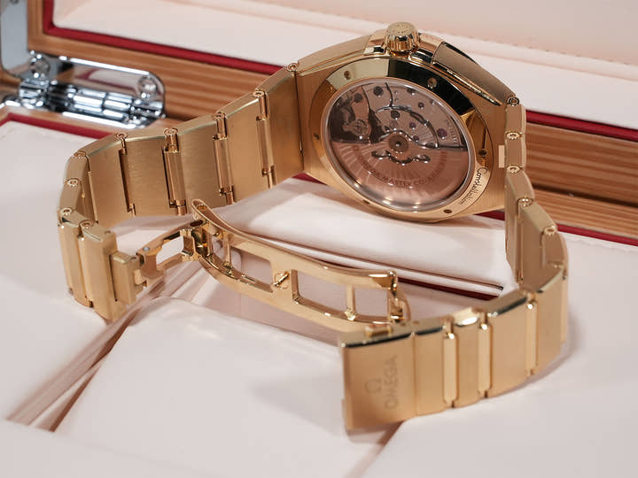 オメガ コンステレーション Ref.131.50.41.21.99.001 ムーンシャインゴールド メテオライト文字盤 中古 h7zyrm4t